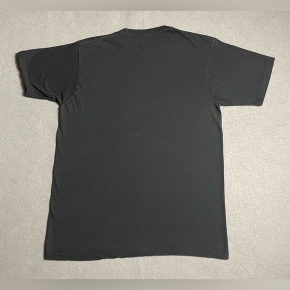 Led Zeppelin 1977 Tour T-Shirt Black Red Graphic Band Tee Size Large Rock USA - Picture 4 of 4